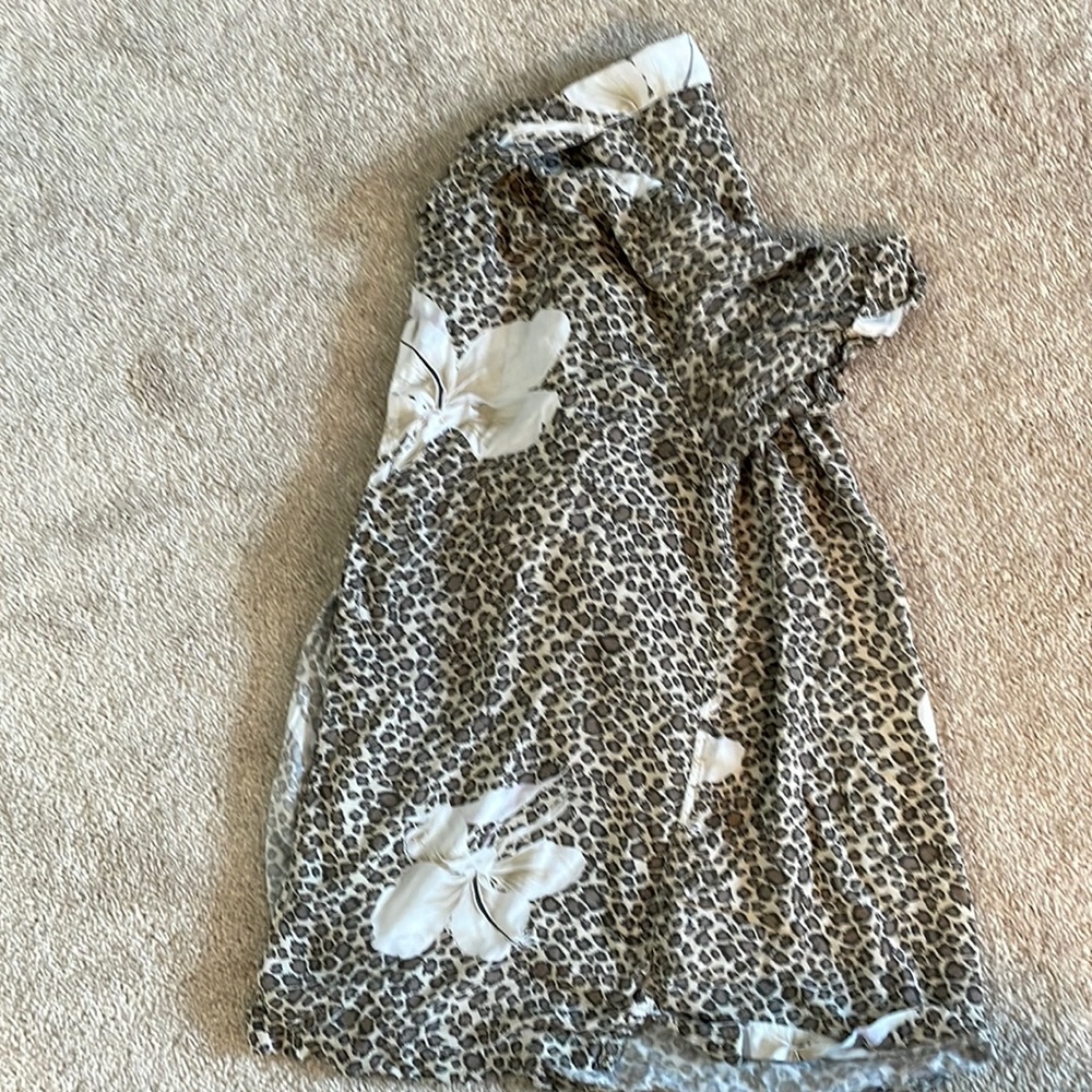 Allsaints cheetah print shirt